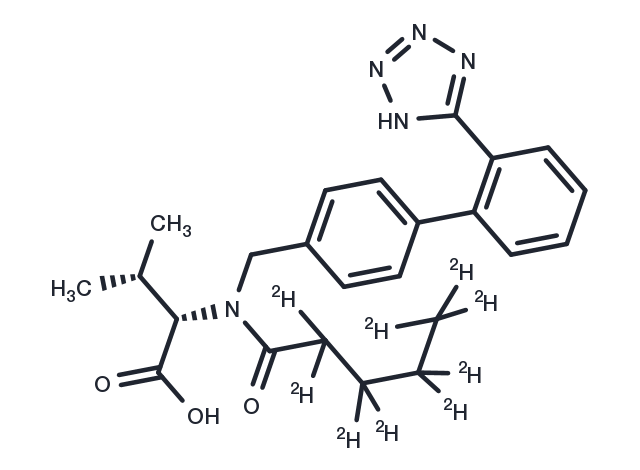 Valsartan-d9 Chemical Structure