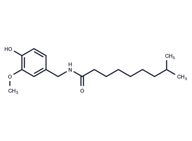 TargetMol Chemical Structure Dihydrocapsaicin