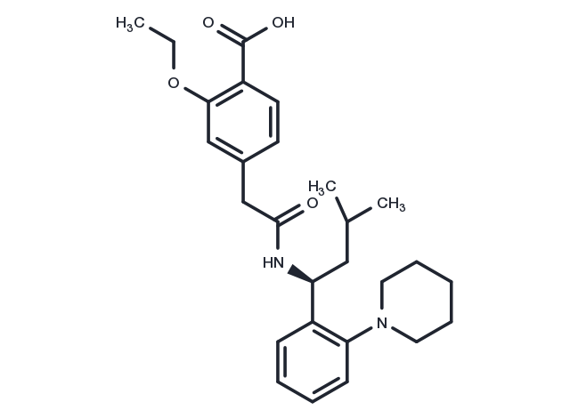 TargetMol Chemical Structure Repaglinide