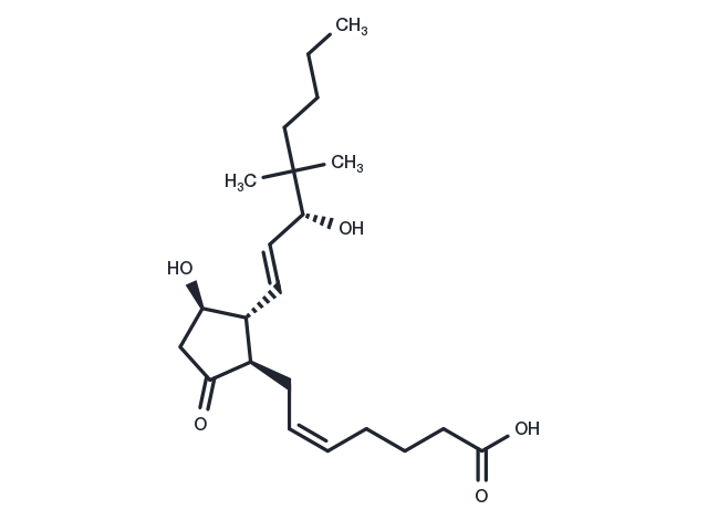 TargetMol Chemical Structure 16,16-Dimethyl prostaglandin E2