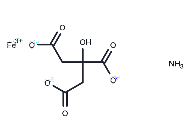 TargetMol Chemical Structure Ammonium iron(III) citrate