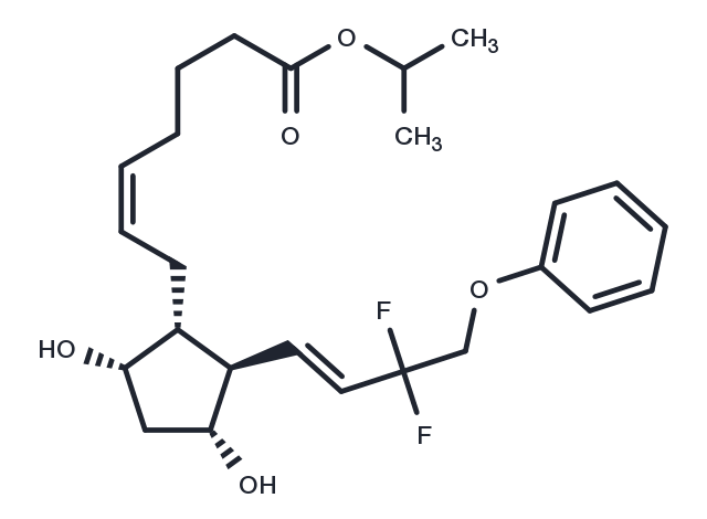 Tafluprost Chemical Structure