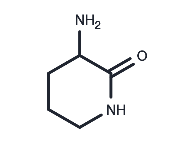 3-Amino-2-piperidinone Chemical Structure