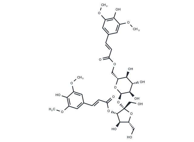 TargetMol Chemical Structure 3',6-Disinapoylsucrose