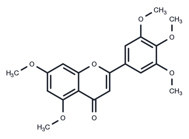 TargetMol Chemical Structure 3',​4',​5',​5,​7-​Pentamethoxyflavone