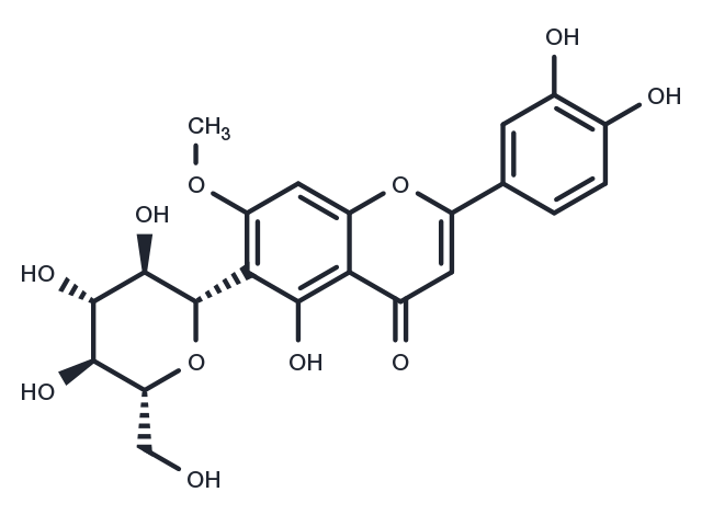 Swertiajaponin Chemical Structure