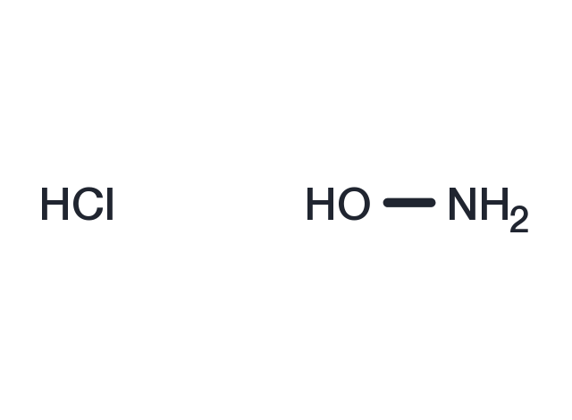 Hydroxyamine hydrochloride Chemical Structure