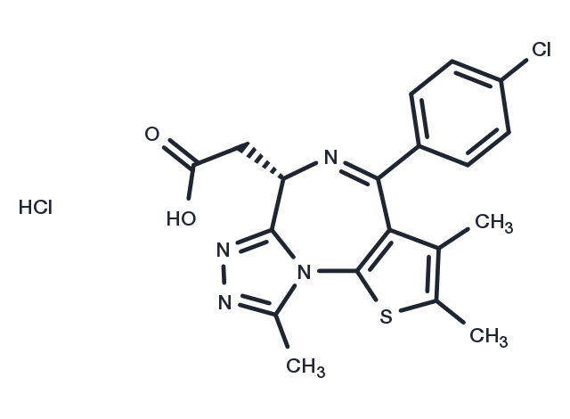 JQ1-Acid HCl Chemical Structure