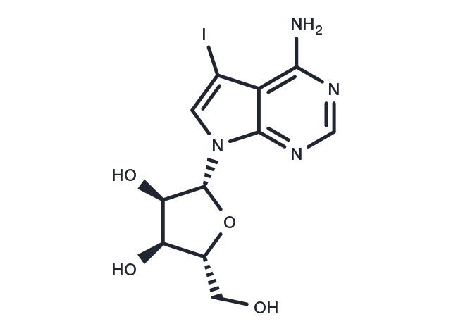 TargetMol Chemical Structure 5-Iodotubercidin