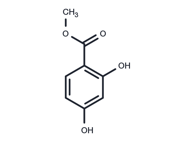 TargetMol Chemical Structure Methyl 2,4-dihydroxybenzoate