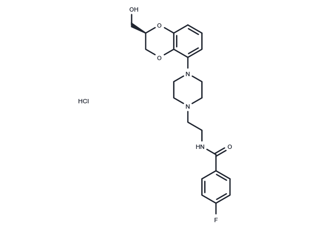 Flesinoxan HCl Chemical Structure