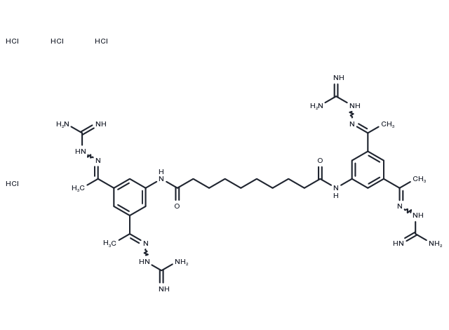 TargetMol Chemical Structure Semapimod tetrahydrochloride
