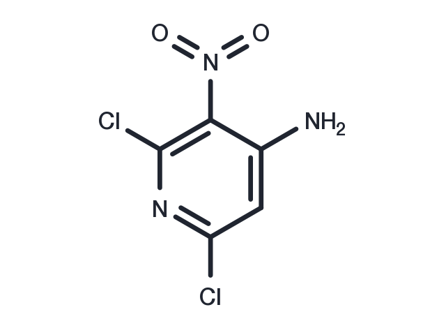 2,6-Dichloro-3-nitro-4-pyridinamine Chemical Structure