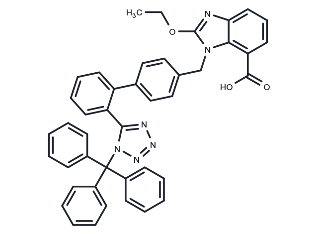 Trityl candesartan Chemical Structure