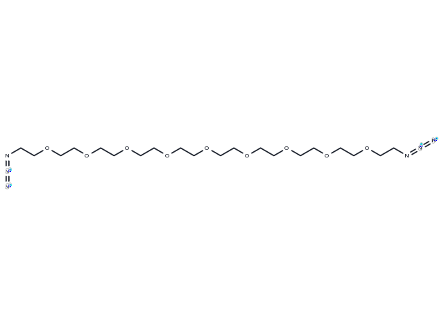 TargetMol Chemical Structure Azido-PEG9-azide