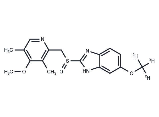 Omeprazole-d3 Chemical Structure