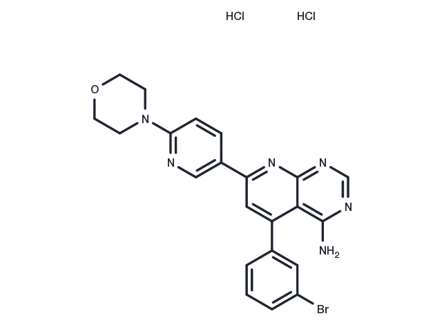 TargetMol Chemical Structure ABT-702 dihydrochloride