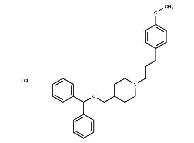 UK 78282 hydrochloride Chemical Structure