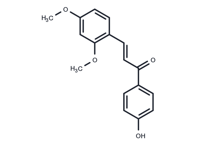 TargetMol Chemical Structure 4'-Hydroxy-2,4-dimethoxychalcone