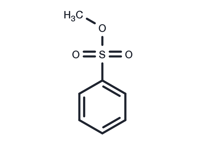 Methyl benzenesulfonate Chemical Structure