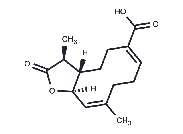 11β,13-Dihydrotaraxinic acid Chemical Structure