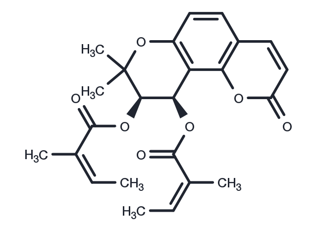 (-)-Anomalin Chemical Structure