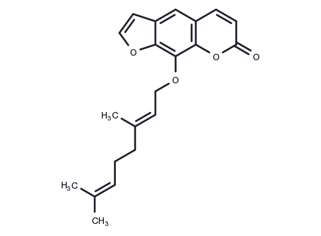 TargetMol Chemical Structure 8-Geranyloxypsoralen