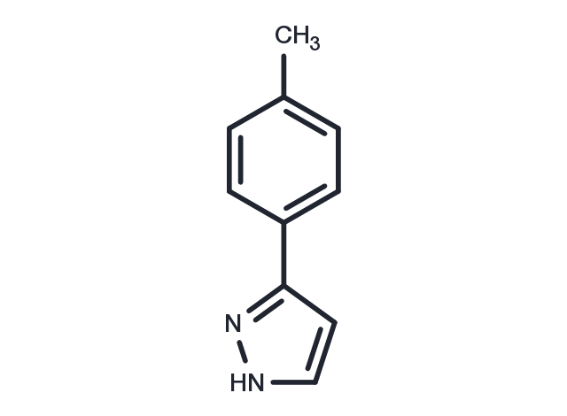 3-(p-Tolyl)-1H-pyrazole Chemical Structure