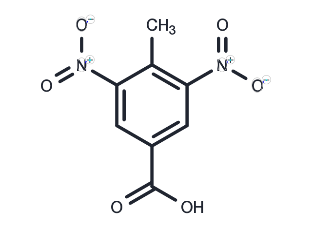 3,5-Dinitro-p-toluic acid Chemical Structure