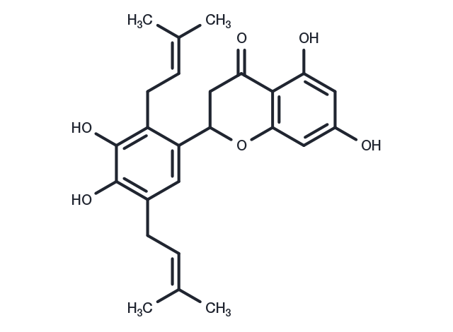 TargetMol Chemical Structure (+/-)-Sigmoidin A