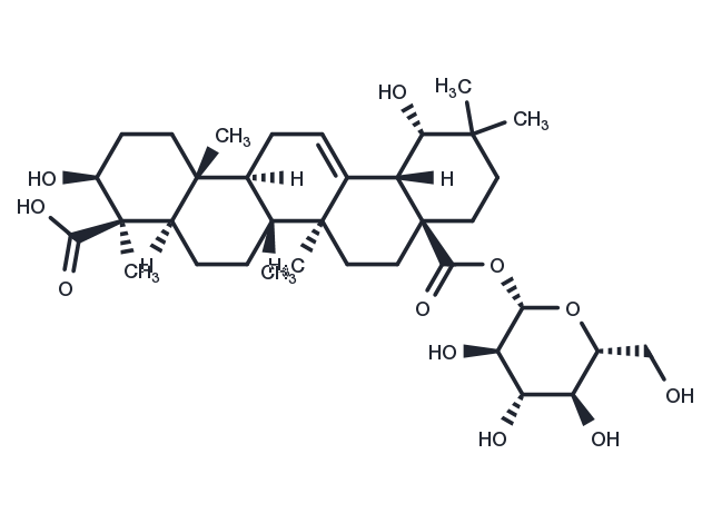 Ilexhainanoside D Chemical Structure