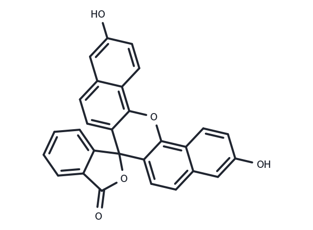 TargetMol Chemical Structure Naphthofluorescein
