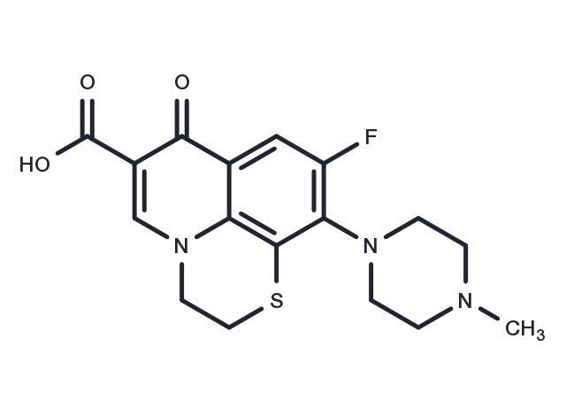 Rufloxacin Chemical Structure