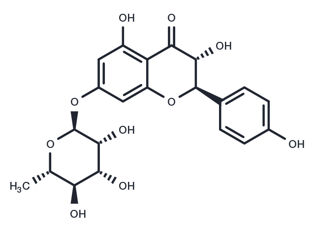 TargetMol Chemical Structure Aromadendrin 7-O-rhamnoside