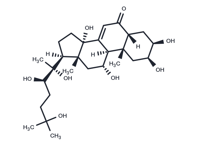 Turkesterone Chemical Structure