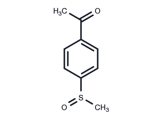 TargetMol Chemical Structure 1-(4-methansulfinylphenyl)ethanone