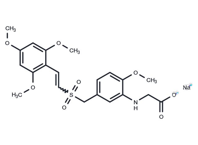 TargetMol Chemical Structure (E/Z)-Rigosertib sodium