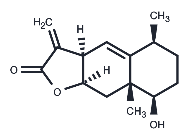 TargetMol Chemical Structure 1beta-Hydroxyalantolactone