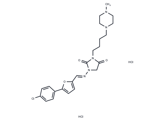 Azimilide Dihydrochloride Chemical Structure