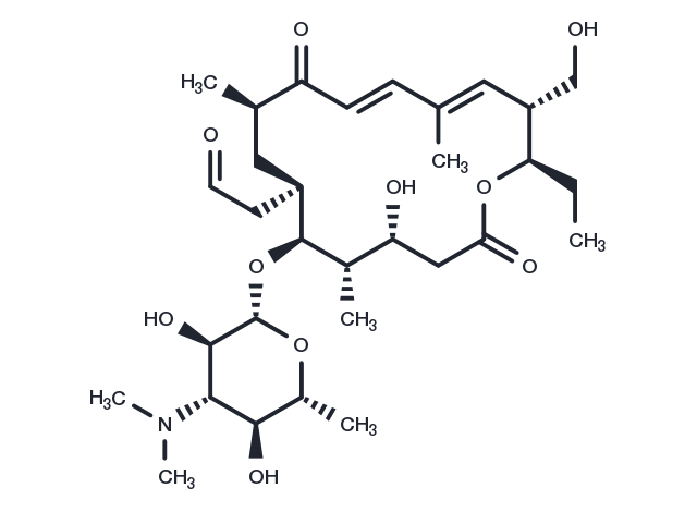 Mycaminosyltylonolide Chemical Structure