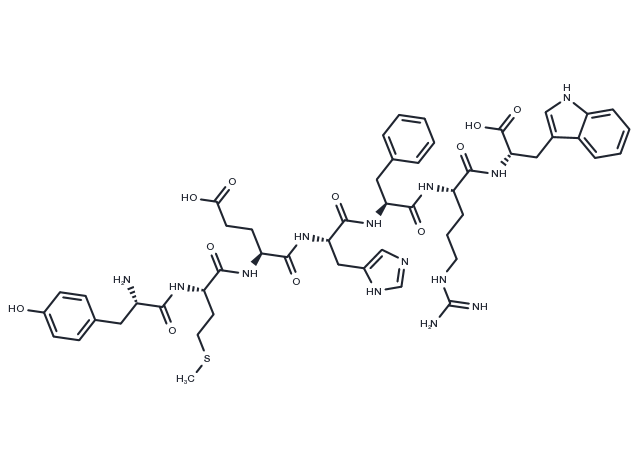 Tyr-ACTH (4-9) Chemical Structure