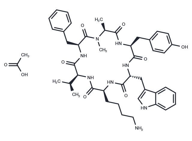 TargetMol Chemical Structure Seglitide acetate