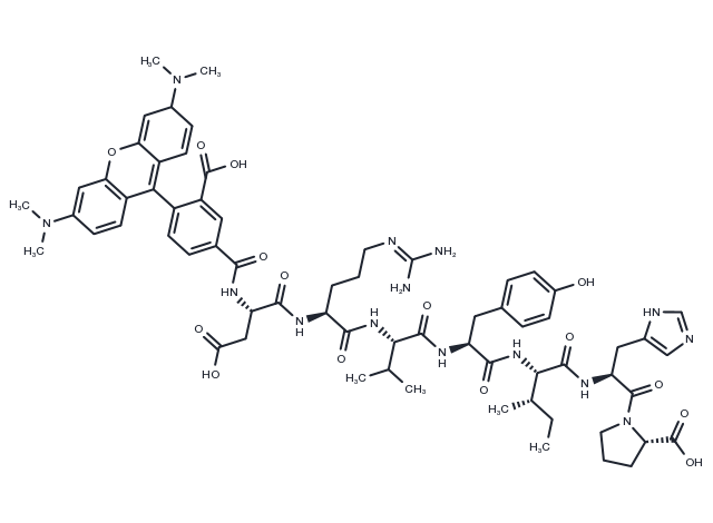 TargetMol Chemical Structure 5-Tamra-DRVYIHP