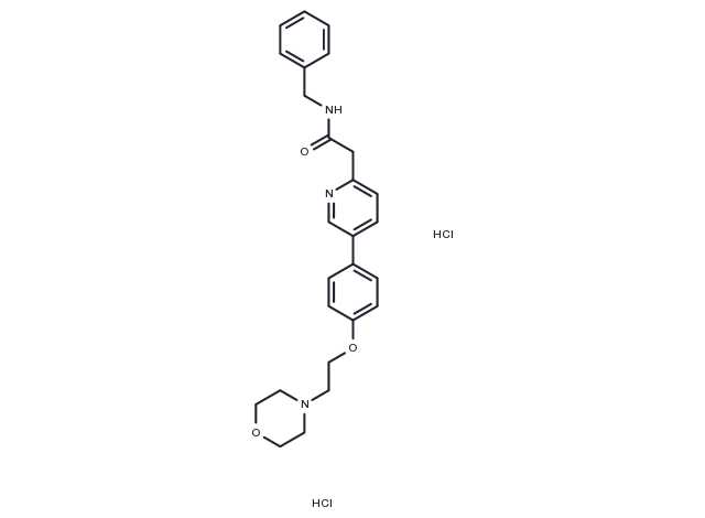 TargetMol Chemical Structure Tirbanibulin dihydrochloride