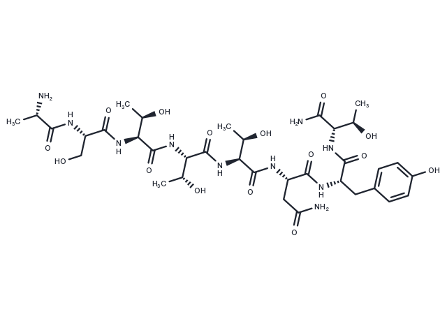 Peptide T amide Chemical Structure