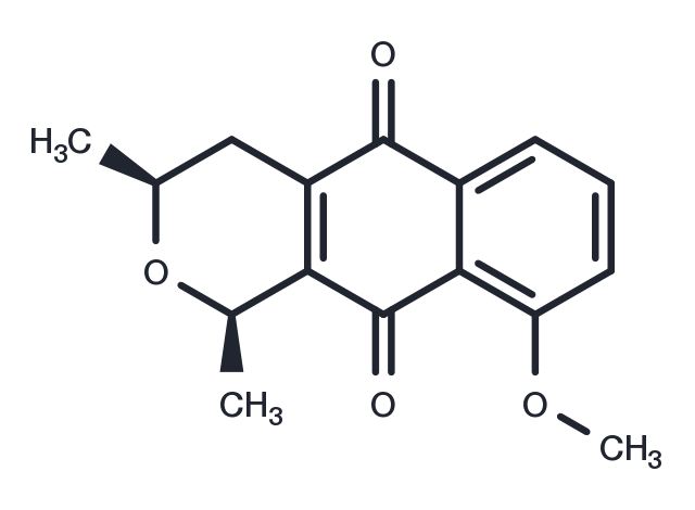 Eleutherin Chemical Structure