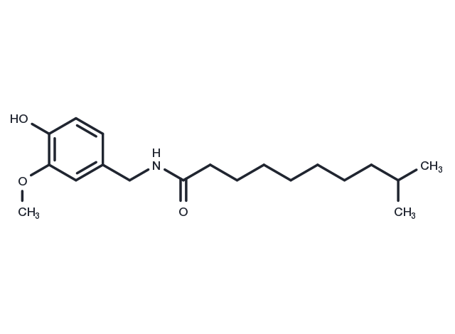 TargetMol Chemical Structure Homodihydrocapsaicin I