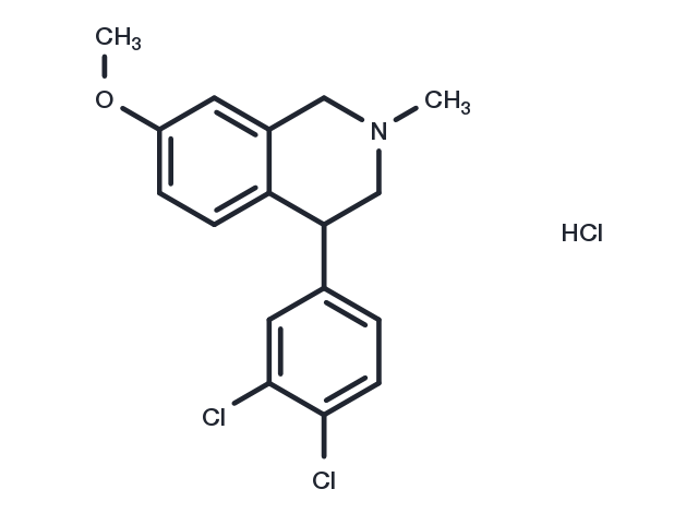TargetMol Chemical Structure Diclofensine hydrochloride