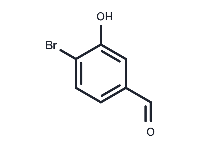 4-Bromo-3-hydroxybenzaldehyde Chemical Structure