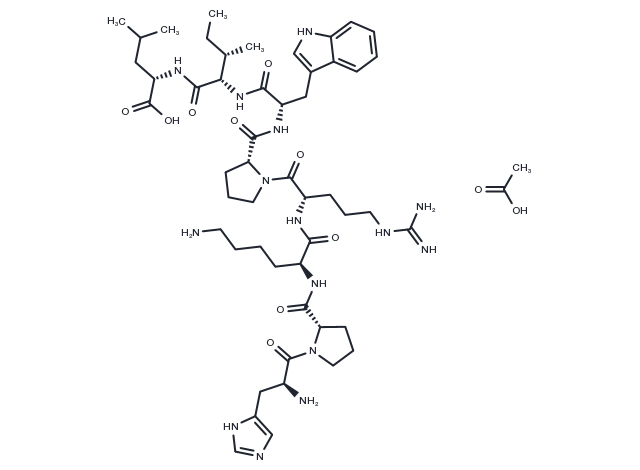 TargetMol Chemical Structure Xenin 8 acetate